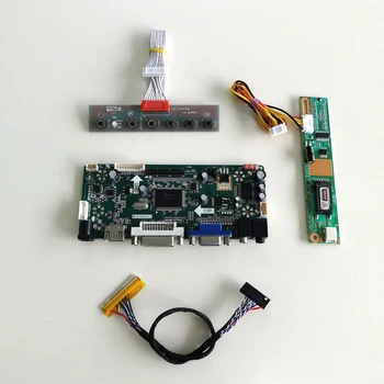 

For N141X9 N141XA M.NT68676 screen controller drive board LVDS 30Pin CCFL LCD monitor panel 1024*768 14.1" VGA HDMI DVI DIY kit