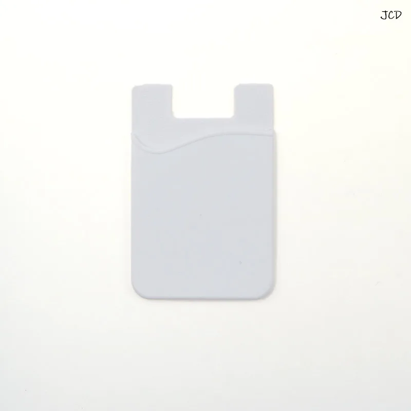 Double Pocket Silicone Phone & Card Holder Sticker - Set of 2