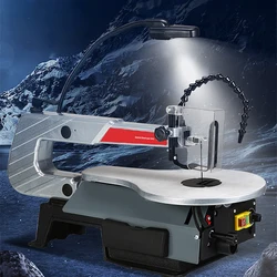 Serra elétrica multifuncional, corte curva, sem poeira, para desktop, 220 230v, 180w, 400 1600rpm, carpintaria