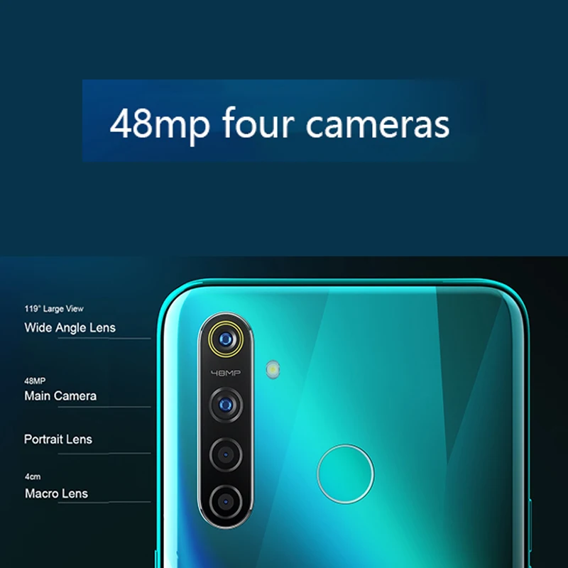  realme Q global not relme 5 pro 6.3inch Moblie Phone Snapdragon 712AIE Octa Core 48MP Cellphone VOO - 4000238115424