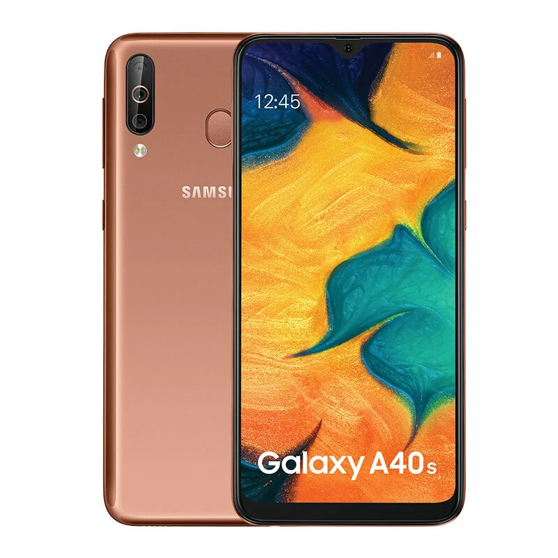 Мобильный телефон samsung Galaxy A40s, 6 ГБ ОЗУ, 64 Гб ПЗУ, 6,4 дюймов, 4G LTE, Android, мобильный телефон, 5000 мАч, смартфон