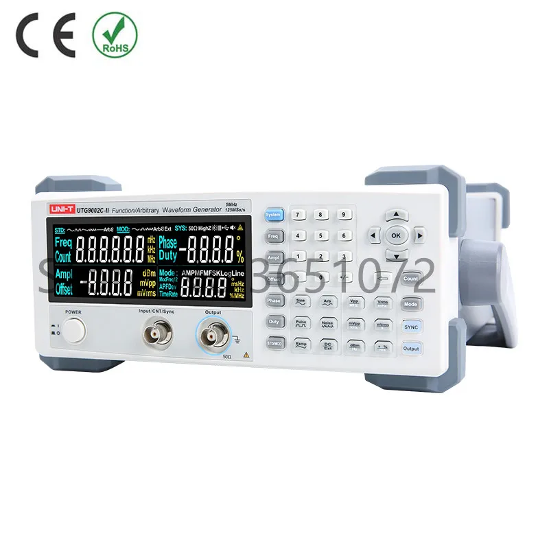 

UTG9002C-II Function/Arbitrary Waveform Generator