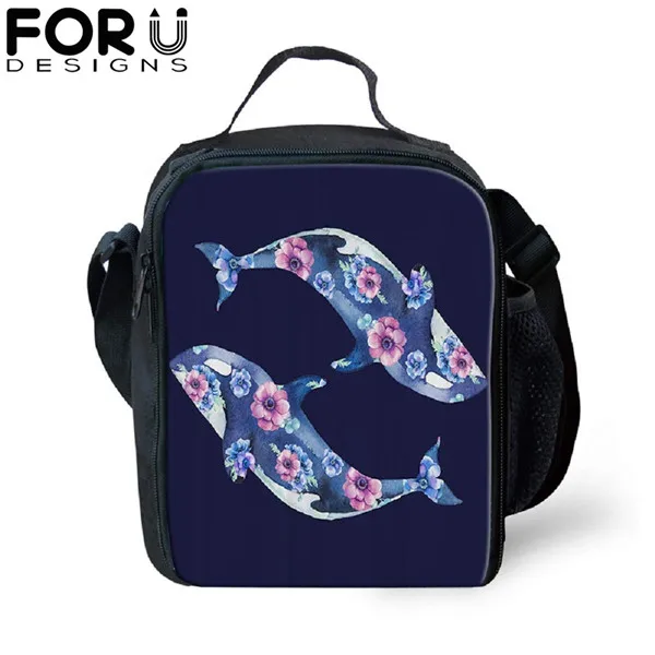 CDFB0165G FORUDESIGNS/комплект школьных сумок из 3 предметов для девочек, школьный рюкзак с изображением Кита, рюкзак для мальчиков, Детская сумка для книг типа «сатчел», рюкзак - Цвет: CDFB0165G