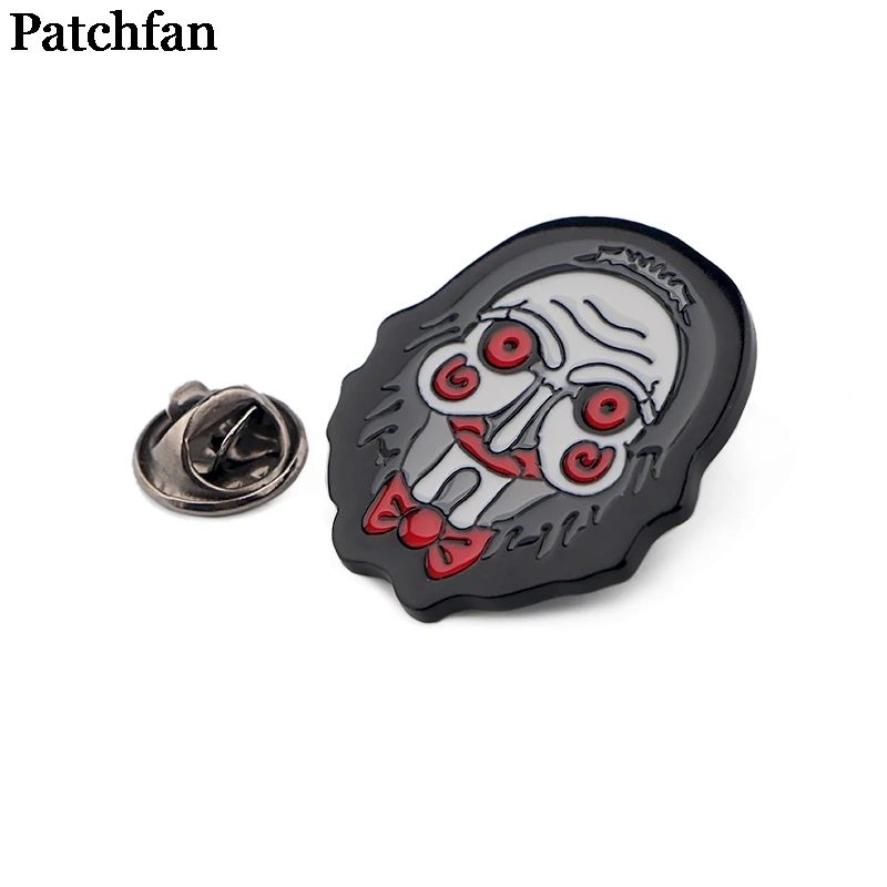 20 шт/партия Patchfan Billy The Puppet цинк металлический Узелок Значки para рубашка сумка Одежда Кепка рюкзак броши для обуви значки A2347