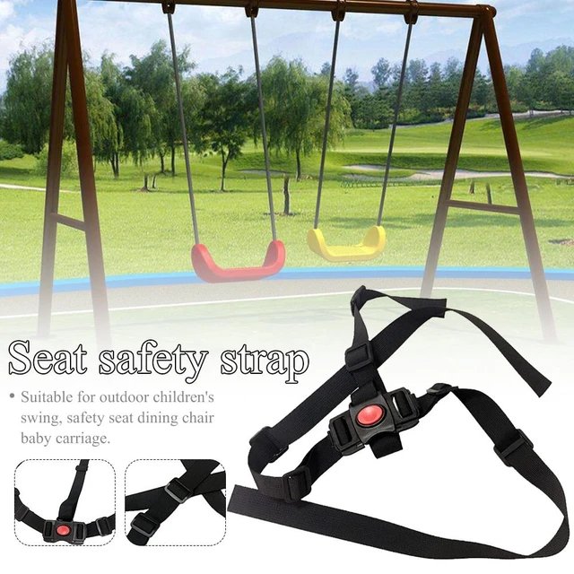 Harnais Universel À 5 Points Pour Bébé, Ceintures De Sécurité Pour  Poussette, Chaise Haute, Landau, Buggy, Enfants, Poussette Rotative 360 -  Poussette Accessoires - AliExpress