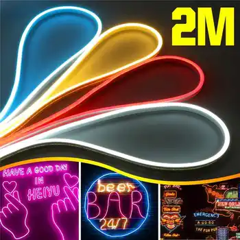 

200cm 2835 led flexible strip light Led outdoor flexible neon lights Waterproof IP65 LED Light Strip 120leds/m LED Light Strip