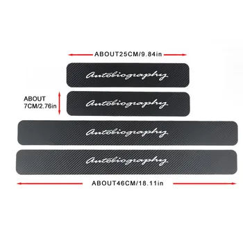 

4Pcs Car Stickers Tuning Product For Land Rover Autogiography Anti Scratch Protection Decal Upscale Car Accessories Interior