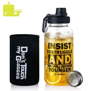 

600/1000ML Portable Sport Camping Cycling Travel Plastic Juice Water Bottle Fashion Large Capacity Bottles Heat resistant Bottle