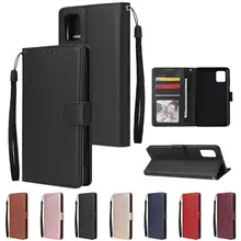 Leder Fall Für Samsung A51 A10 A21S A20S A20E A12 A40 A50 A71 A70 Flip Brieftasche Funda Für Galaxy A3 a5 A6 A7 A8 2016 2017 2018