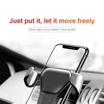 

Gravity Mobile Phone Holder Car Air Vent GPS Cradle Bracket Accessories