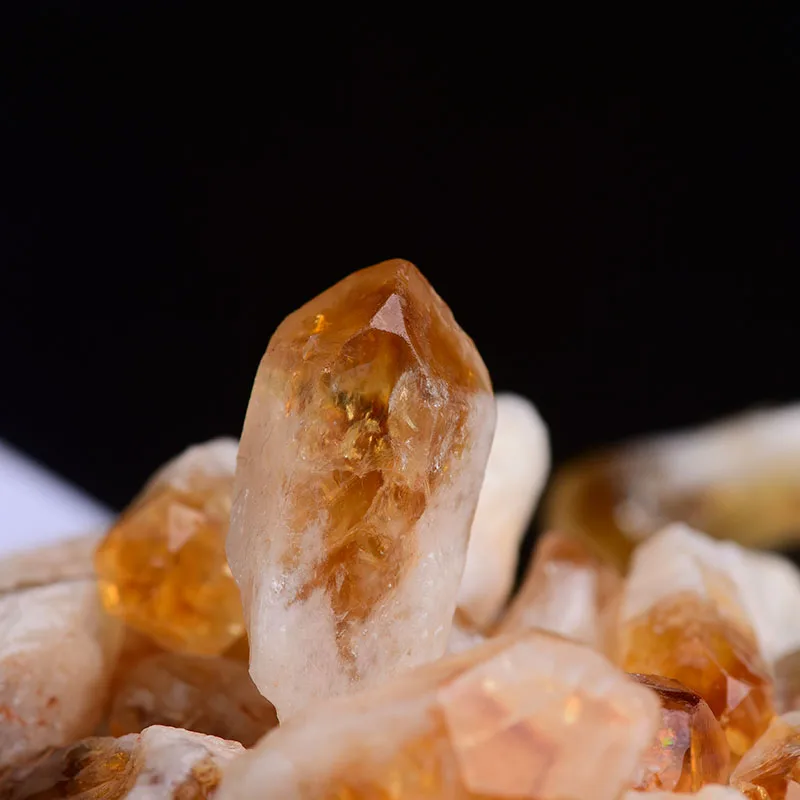 

Natural Brazil Citrine Raw Crystals Rock Mineral Specimen Reiki Healing Home Decoration lucky Gems DIY Gift