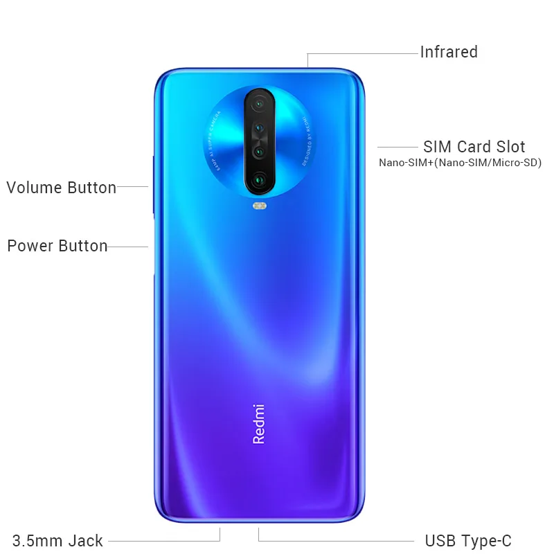 Pre-saleXiaomi Redmi K30 8 Гб 128 Гб Смартфон Snapdragon 730G Восьмиядерный 64 мп четырехъядерный камера 120 Гц жидкий дисплей 4500 мАч NFC