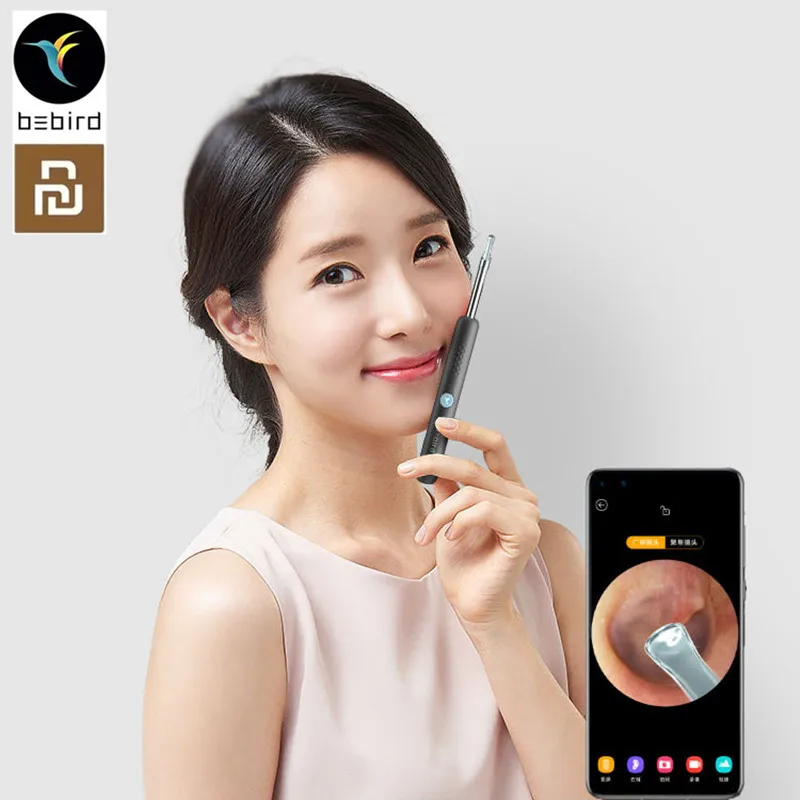 Умные ушные палочки Bebird R1 Youpin эндоскоп с высокой точностью 300 Вт мини-камера