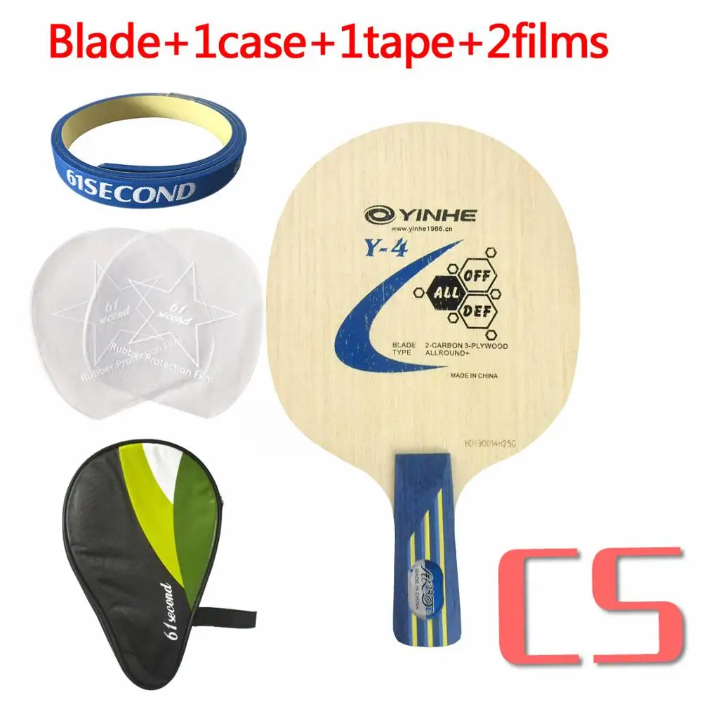 CS with H 1 case Yinhe Млечный Путь галактика Y-4 Y4 Y 4 настольный теннис пинг понг лезвие - Цвет: CS with H 1 case