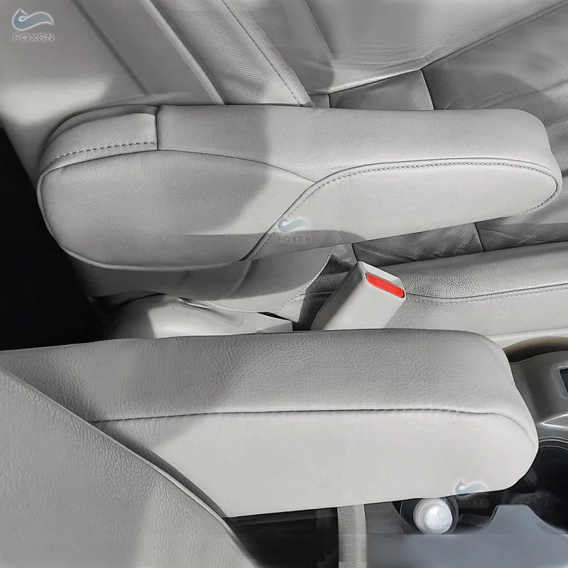 2pcs Gray PU Leather with Sponge Car Accessories Interior Side Seat