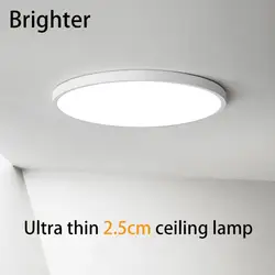 Brighter Ultra Thin Led Ceiling Lamp 12W 18W 24W 36W 54W Modern Panel Lights For Living Room Bedroom Kitchen Indoor Lighting