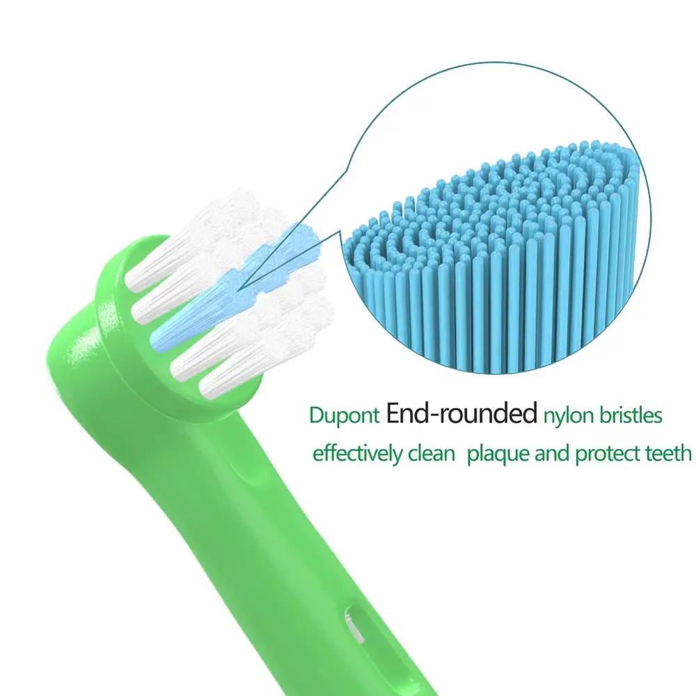 Сменные насадки для детской зубной щетки Oral B 4 Fit Advance Power/Pro Health/Triumph/3D Excel|Насадки