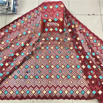 

Pure Cotton Design Swiss Voile Lace In Switzerland With Stones African Dry Lace Fabric High Quality Nigerian ! PL71285