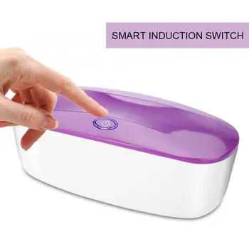 

Professional UVC Manicure Tool Sterilier Box Nail Art Disinfecting Machine USB Nails Tools