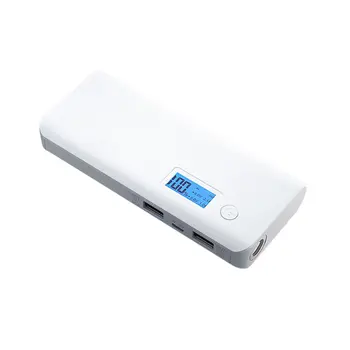 

USB Charging Device LCD Display Screen Dual Output Port 8000mAh Capacity Power Bank Mobile Phone Charger External Battery