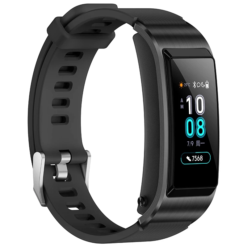 huawei TalkBand B5 Talk Band B5 ширина Bluetooth Смарт-браслет спортивные браслеты сенсорный AMOLED экран вызов наушники группа