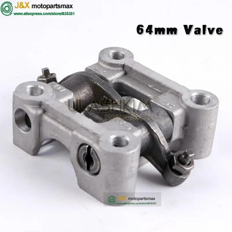 GY6 50 80 100 cc 137QMA QMB139 4T цилиндр комплект головки A9 ролики распределительного вала карбюратора кольца 64 мм клапанные рычаги в сборе