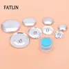 J-Covered Button 20 or 50Sets DIY Handmade Fabric Button Bread Shape Round Fabric Cover cloth button base Semi-finished Product 2