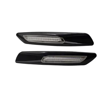 

12v LED Fender Side Marker Light Turn Signal Light lamp for BMW E60 E61 E81 E82 E88 E90 E91 E92 E93 Amber