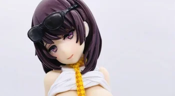 

Alphamax SKYTUBE STP Original Illustration Toshiue Kanojo Illustration by Kekemotsu PVC Action Figure Anime Sexy Girl Figure Toy