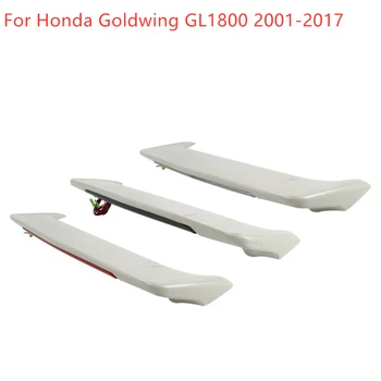 

Motorcycle Unpainted Trunk Spoiler W/ LED Light For Honda Goldwing Gold wing GL1800 GL 1800 2001-2017 2010