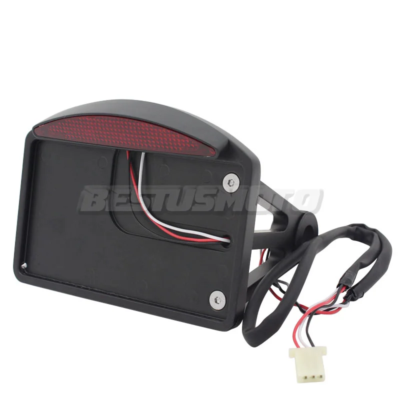 luz lateral horizontal suporte montagem para harley