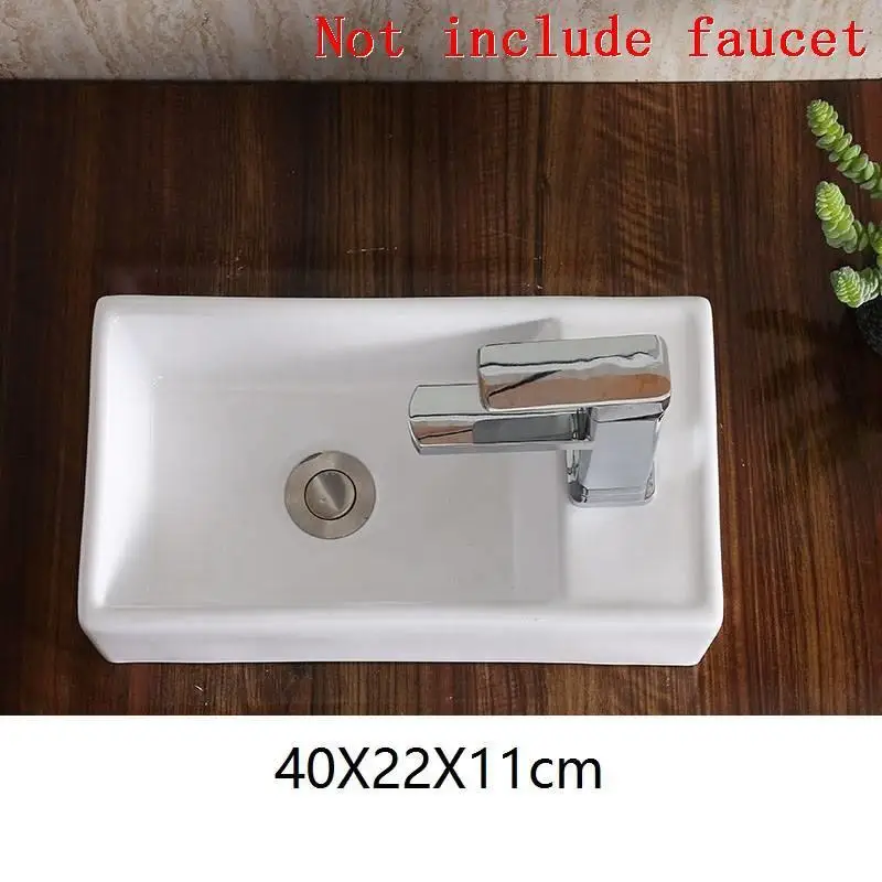 Version H Umywalka Sobre Encimera Lavandino тщеславие Куба Wastafel De Black Lavabo Bagno Para Pia Banheiro Ванная раковина умывальник - Цвет: Version H