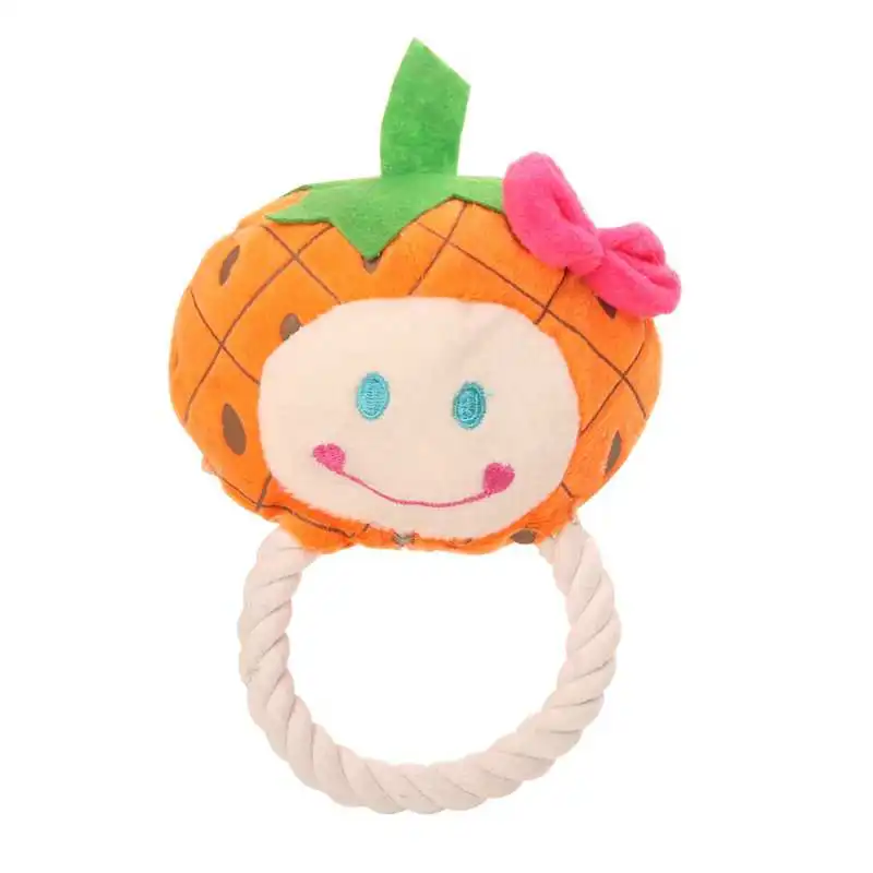 Домашние игрушки для собак Домашние животные креативные сэндвич-игрушки для кошек товары для собак фрукты Цветочные игрушки жевательные игрушки для домашних животных