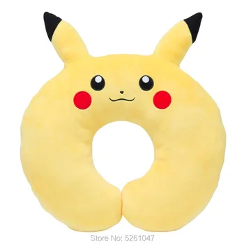 

Original Pocket Monster Pikachu Neck Pillow Plush Doll Travel Pillow 2018 Gift 32cm Mocchi Style
