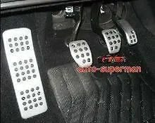

Sport Fuel Brake Clutch + Foot Rest MT Pedal Plate For Peugeot 307
