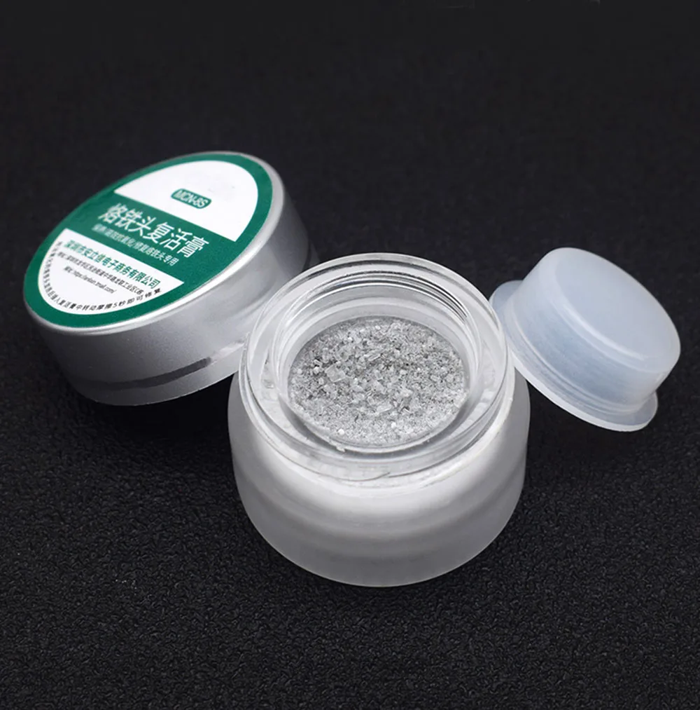 Soldering Tip Refresher Clean Paste For Oxide Solder Iron Tip Head Resurrection Cream Clean Paste Soldering Accessory flux core welding