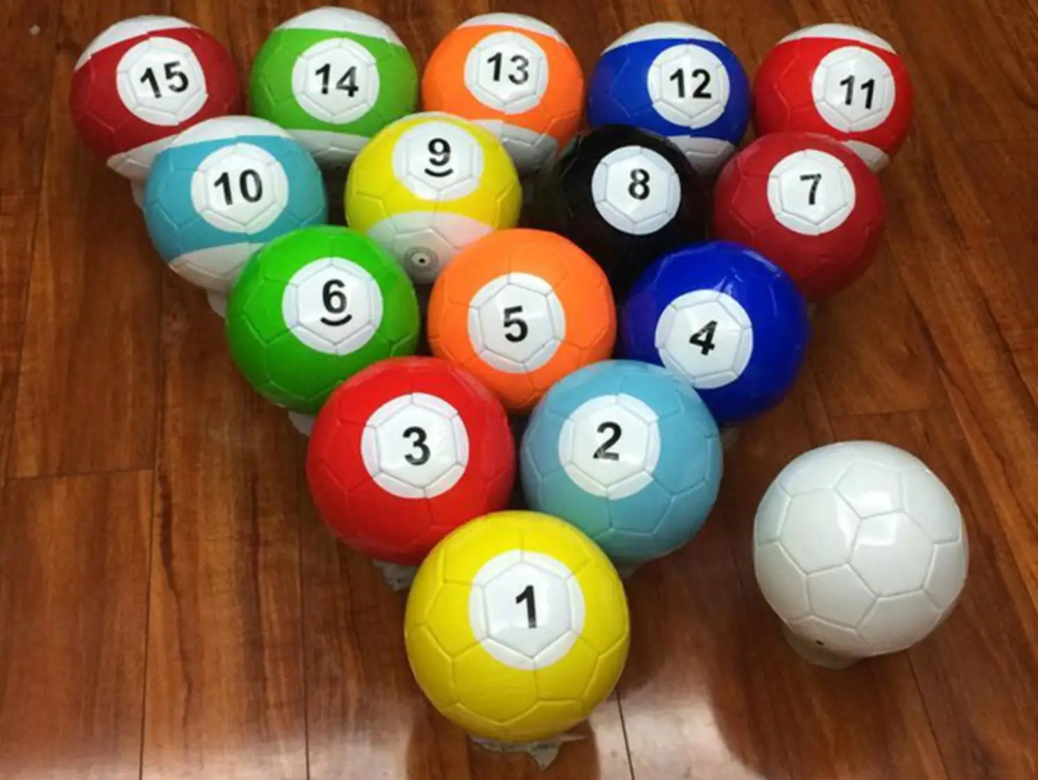 2#3#4#5#16 штук много СНУК футбольный мяч, бильярдный мяч, снукер футбол для Snookball игры