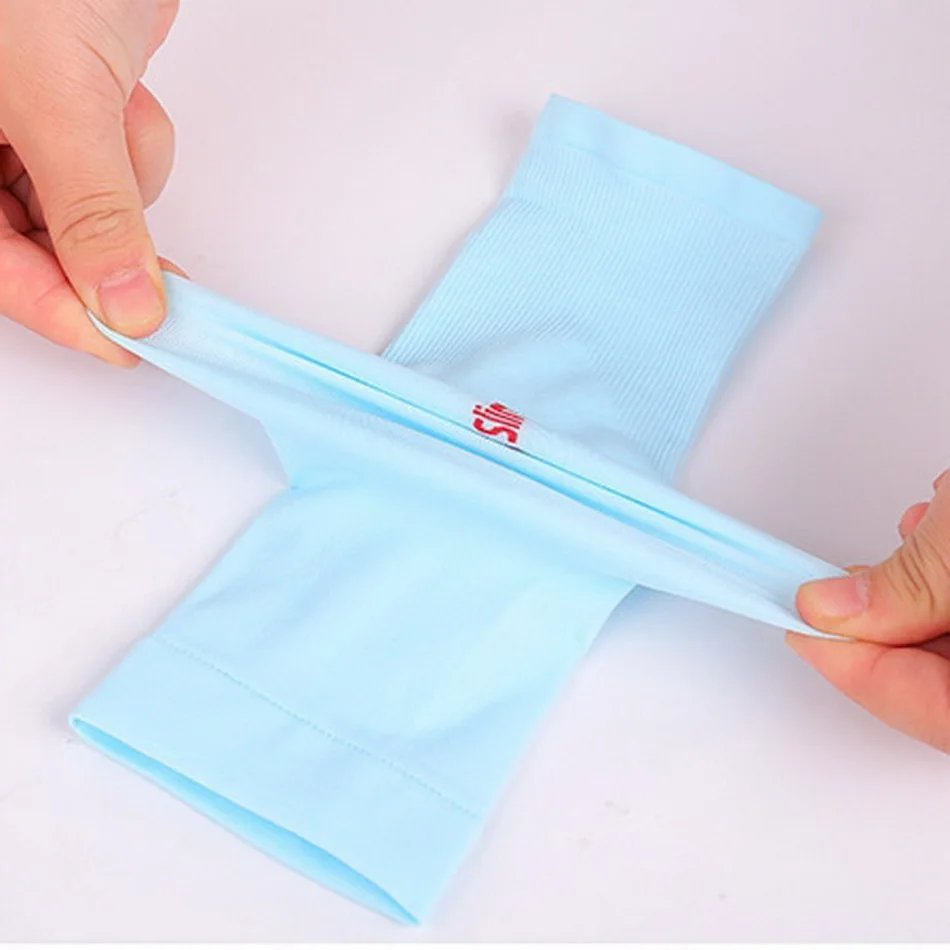 1 Pair Kids Sports cooling Arm Sleeves Cover Sun UV Protection For 5-12 Years Girls Boys Elastic Ice cuff Cycling Arm Warmer archery arm guard