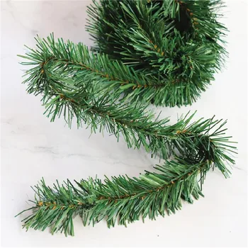 

5.2m Christmas Garland Artificial Xmas Tree Rattan Banner Artificial Grass Pine Needles Vine Christmas Tree Decoration