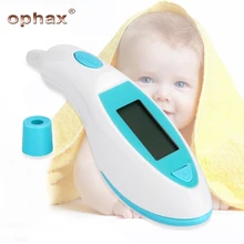 OPHAX медицинские бытовые инфракрасные термометр с ЖК-дисплеем для измерения температуры тела лоб термометр