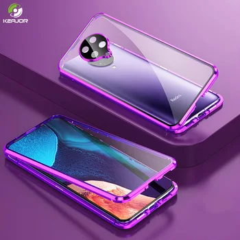 

Magnetic Case For Xiaomi Pocophone F2 Pro Case Dual Side Tempered Glass Cover For Poco F2 Pro Phone Case 360° Full Protection