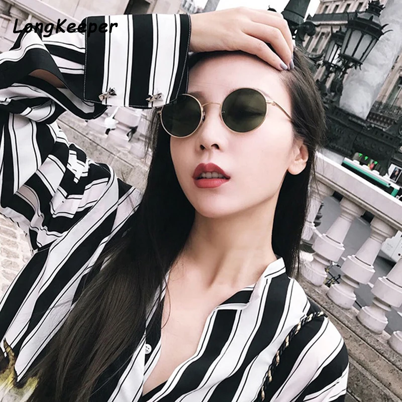 

2020 Classic Round Steampunk Sunglasses Men Brand Fashion Women Retro Punk Sunglasses Shades UV400 Aolly Oculos de sol masculino