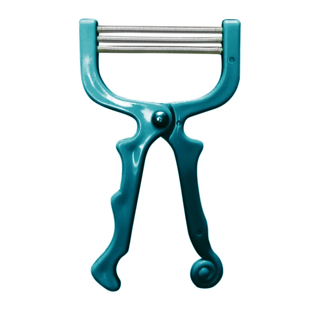 Бренд, высококачественный безопасный эпилятор для лица, инструмент для удаления волос, для лица, для красоты, 3 пружинных резьбы, эпилятор, Прямая поставка - Цвет: Blue