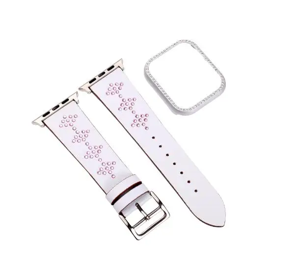 Качественный кожаный сменный браслет наручных часов для Apple Watch Band 44 мм 42 мм 40 мм 38 мм серия 5 4 3 2 1 iWatch ремешок для часов аpple