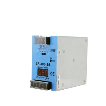 

LP-300 Din Rail Power Supply 12V 24V 300W Single Output Digital Display Guide Rail Switching Power Supply 110/220VAC