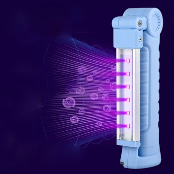 

Portable Ultraviolet Germicidal Light Portable UV Disinfection Sterilizer Lamp battery Holding Ultraviolet Lamps dropship