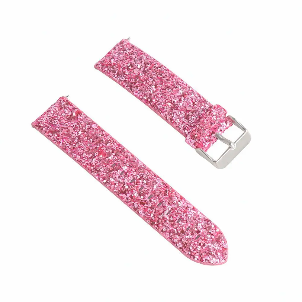 Кожаные ремешки для samsung Galaxy Watch активный ремешок 20 ремешок для часов, мм кожаные ремешки для Galaxy Watch 42 мм Смарт часы ремешок для женщин - Цвет ремешка: pink