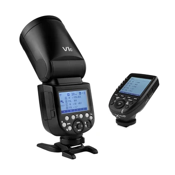 

Godox V1C Camera Flash Speedlite Speedlight Wireless 2.4G for Canon EOS Series Photography+ E-TTL II Flash Trigger Transmitter