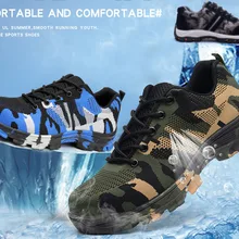 Мужские зимние повседневные ботинки со стальным носком и пластиной