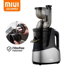 Холодный Пресс соковыжималки медленного мистисайт 7 уровня экстрактор легко чистить filterfree инноват тихий мотор большой Диаметр MIUI продукт